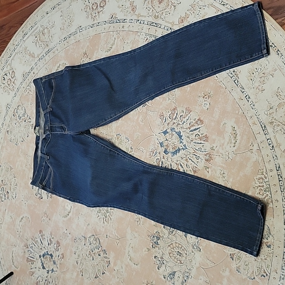 Old Navy The Diva stretch blue jeans denim classic 5 pocket style 14 Long EUC…